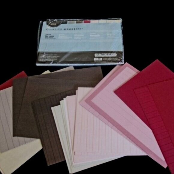 Wedding & Romance 12x12 New Paper & Photo Mats and Journaling boxes Scrapbooking - Picture 5 of 8